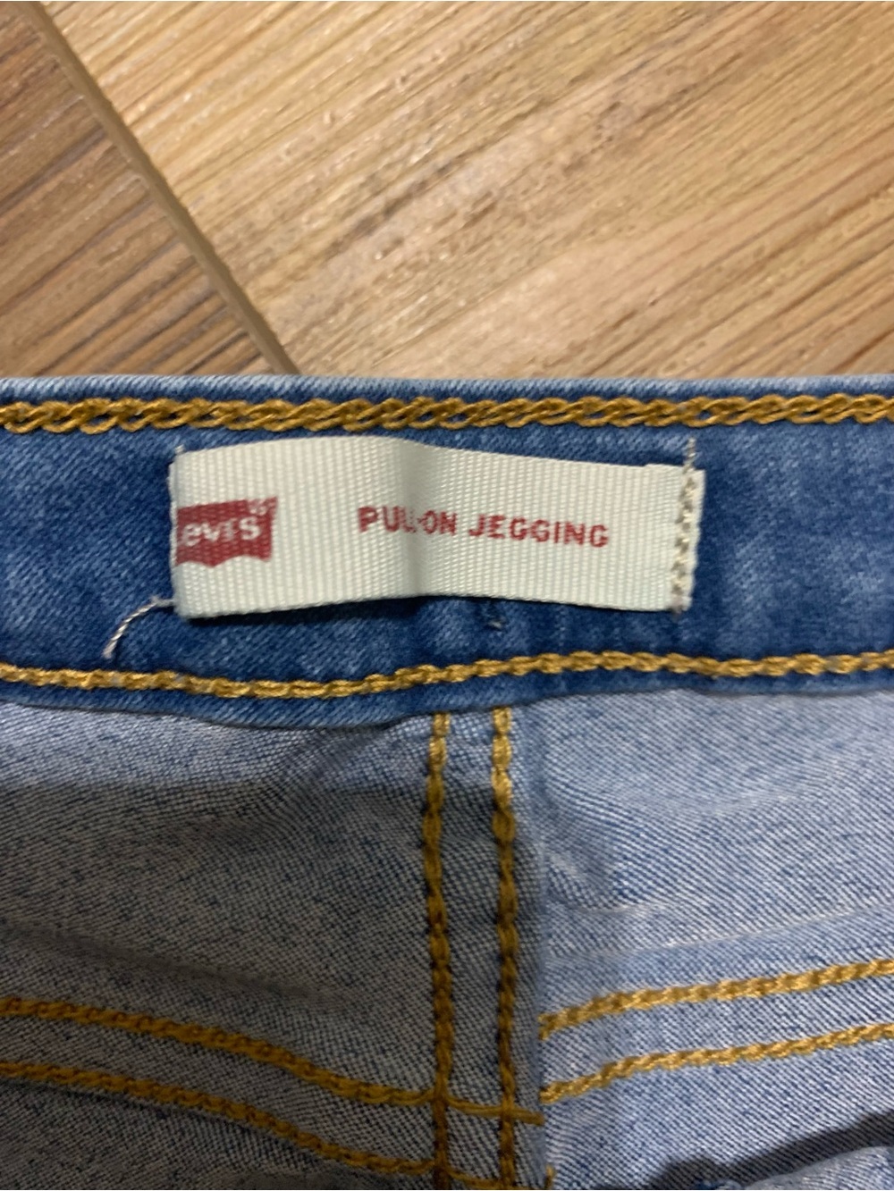 Levi's Girls Light Blue pull on Jegging Jeans